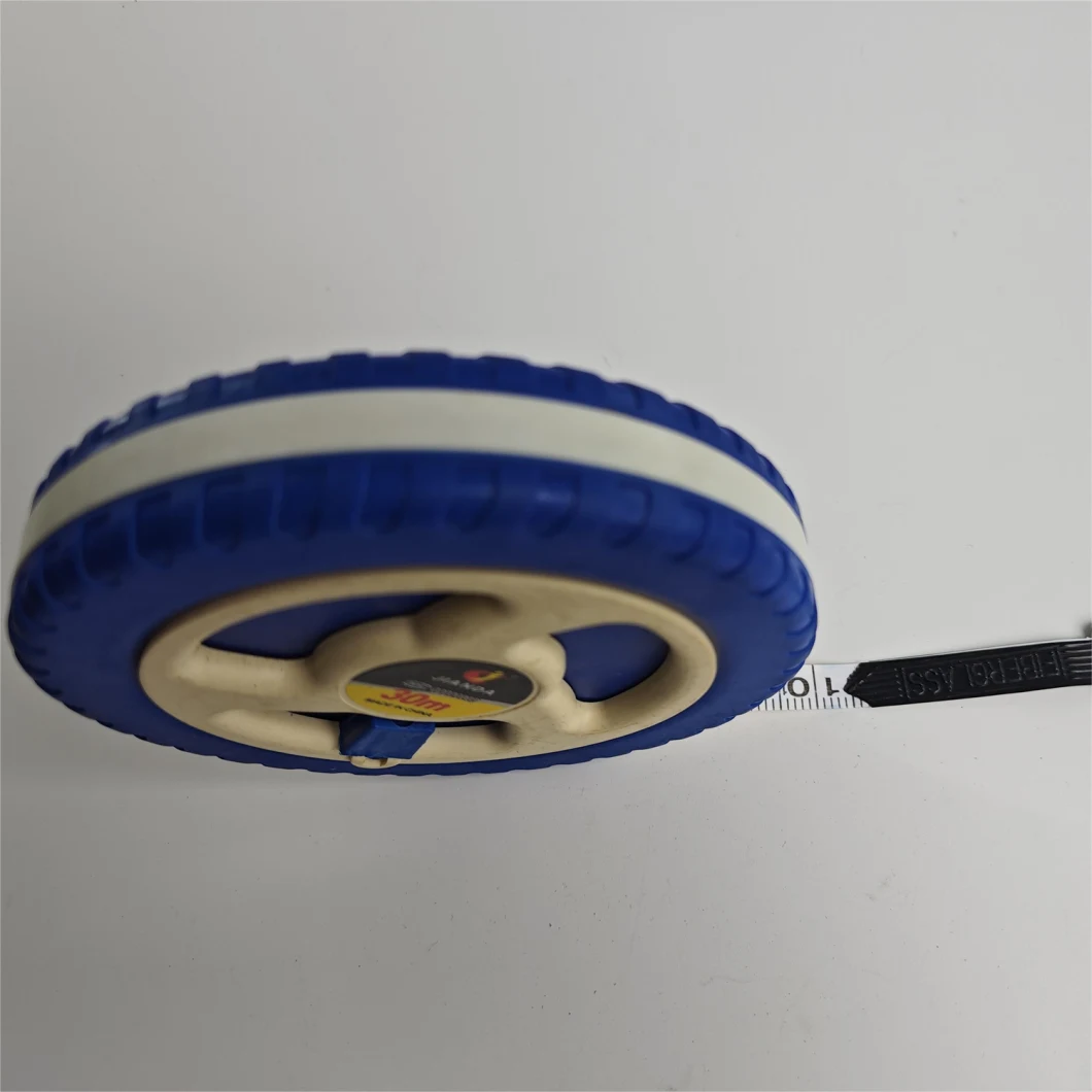 30m High Quality PVC Surveyor Reel Long Measuring Tape for Construction